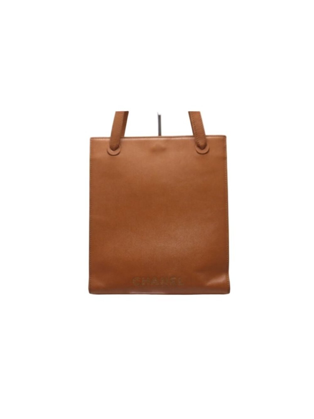 Chanel Logo GD Leather Tote